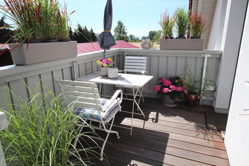 Ferienwohnung Mit Haffblick In Stolpe Ot Gummlin Usedom Stolpe auf Usedom Exterior foto